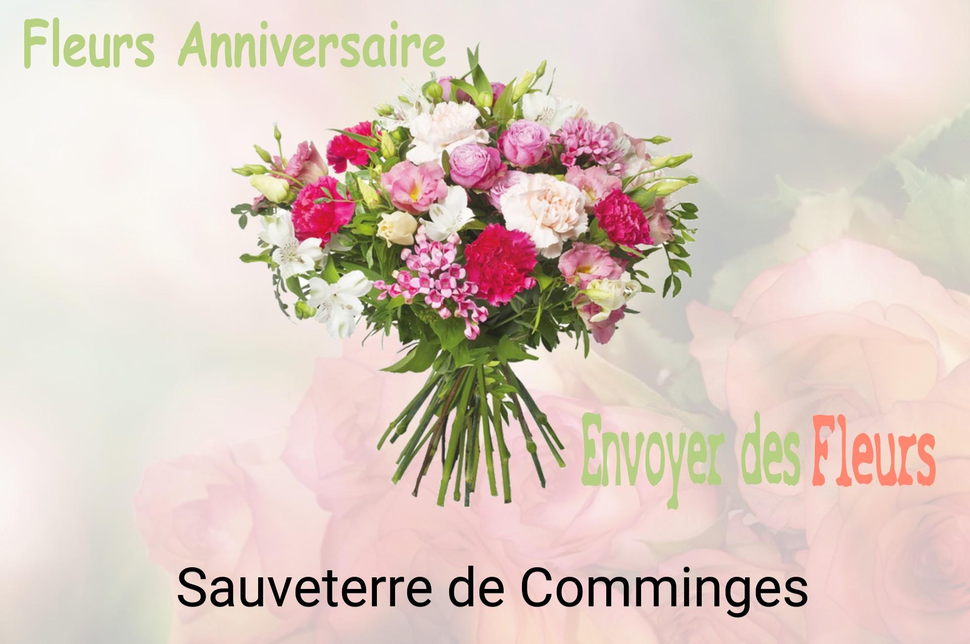 Bouquet de fleurs d’anniversaire livré à Sauveterre-de-Comminges