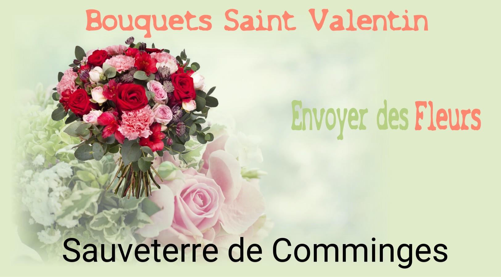 Roses de Saint-Valentin livrées à Sauveterre-de-Comminges
